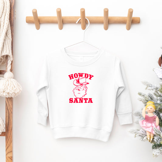 Howdy Santa Claus | Toddler Sweatshirt