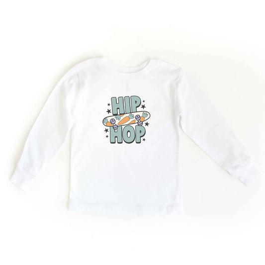 Hip Hop Skateboard | Toddler Long Sleeve Tee