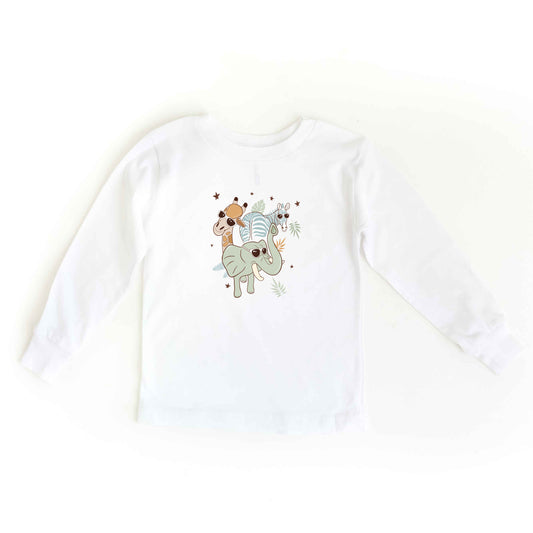 Wild One Animals | Youth Long Sleeve Tee