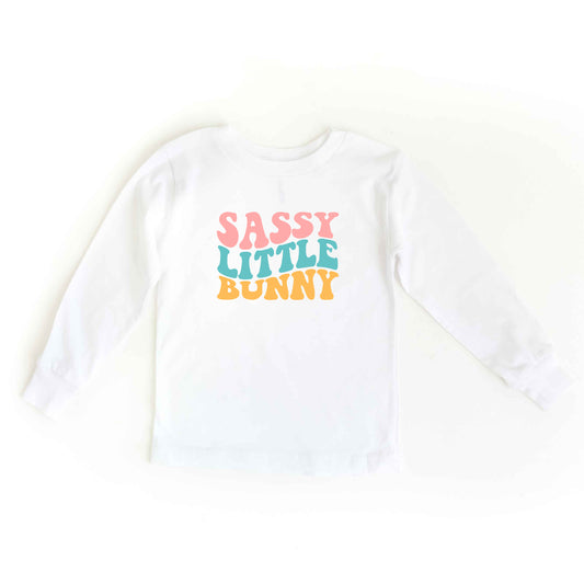 Sassy Little Bunny | Toddler Long Sleeve Tee