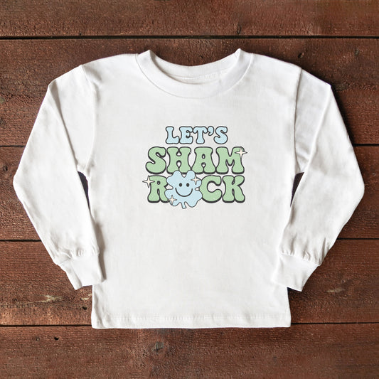 Let's Shamrock | Toddler Long Sleeve Tee
