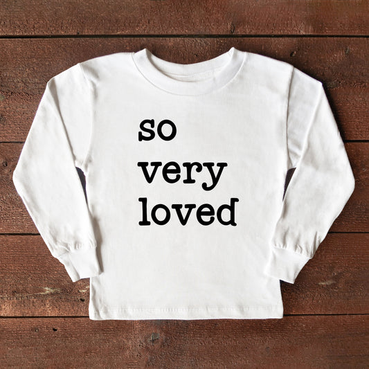 So Very Loved | Youth Long Sleeve Tee