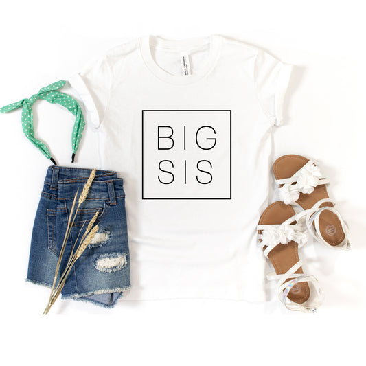 Big Sis Square | Youth Short Sleeve Crew Neck