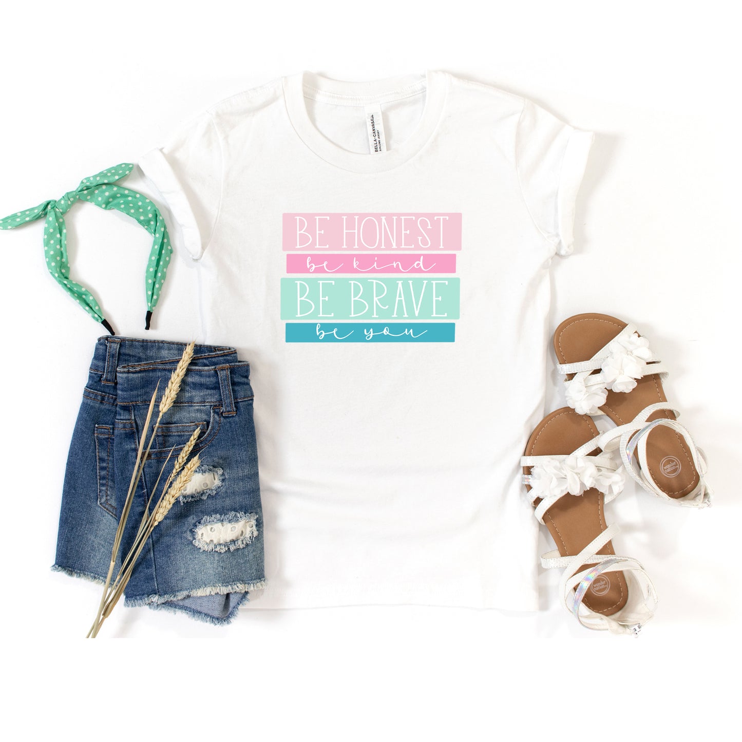 Be Honest Be Brave Be You | Youth Short Sleeve Crew Neck