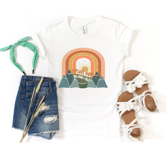 Boho Explore More | Youth Short Sleeve Crew Neck