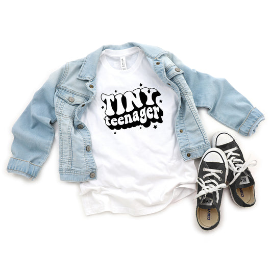 Retro Tiny Teenager Stars | Youth Short Sleeve Crew Neck