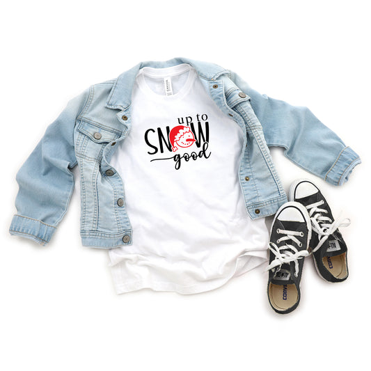 Up To Snow Good | Youth Short Sleeve Crew Neck