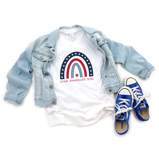 Star Spangled Girl | Youth Short Sleeve Crew Neck