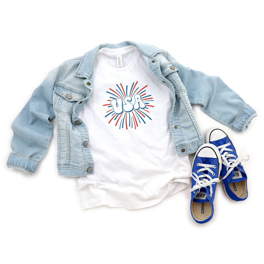 USA Firework | Youth Short Sleeve Crew Neck