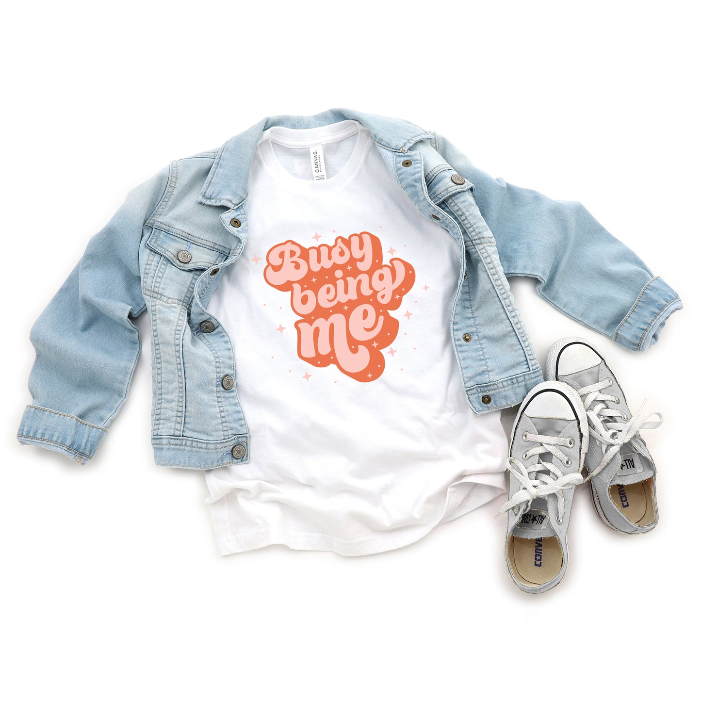 Busy Being Me | Youth Short Sleeve Crew Neck
