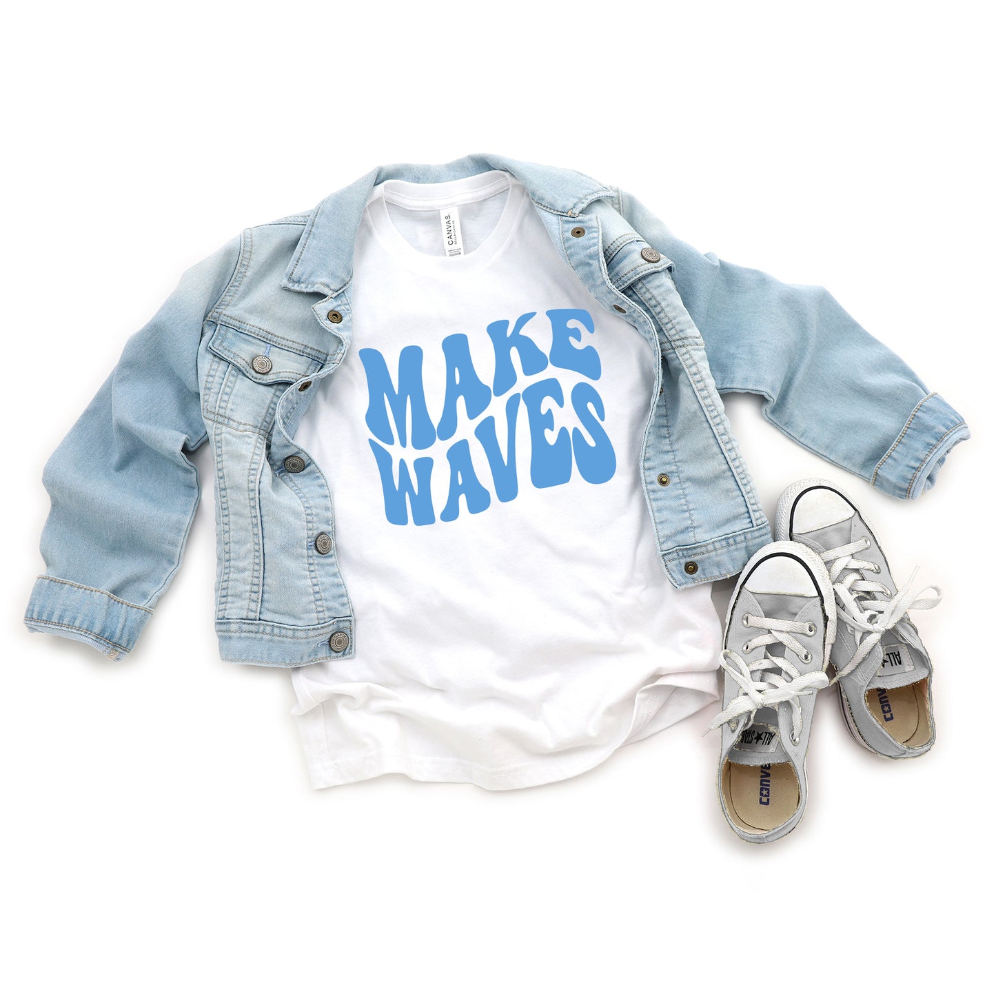 Make Waves | Youth Short Sleeve Crew Neck