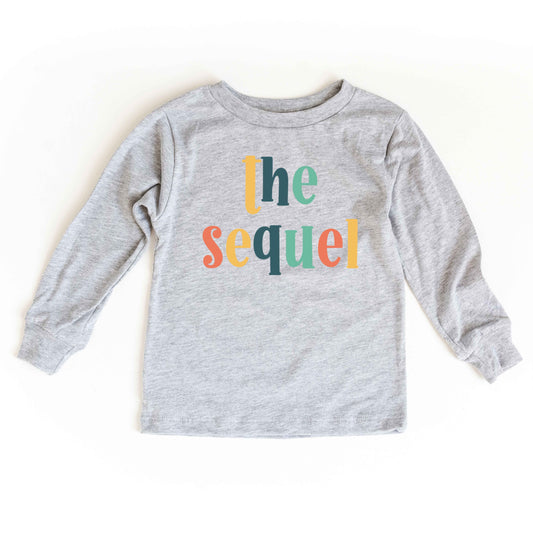 The Sequel Colorful | Toddler Graphic Long Sleeve Tee