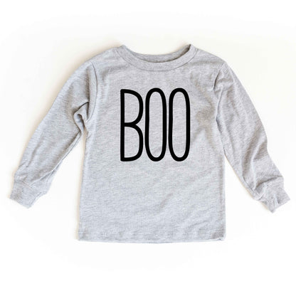 Boo Word | Toddler Graphic Long Sleeve Tee