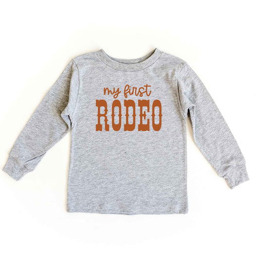 My First Rodeo | Toddler Long Sleeve Tee