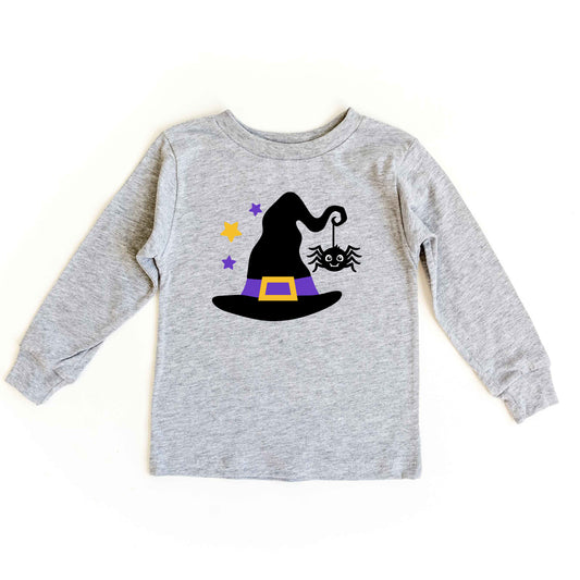 Witch And Spider | Youth Graphic Long Sleeve Tee