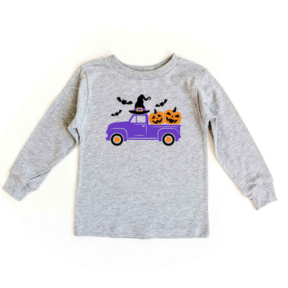 Witch Farm Truck | Toddler Graphic Long Sleeve Tee