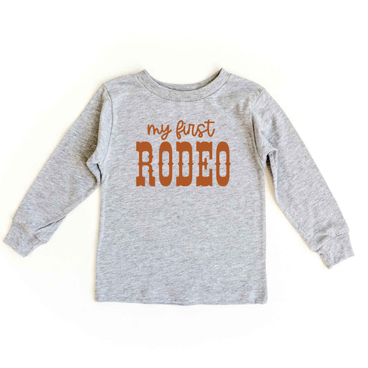 My First Rodeo | Youth Long Sleeve Tee