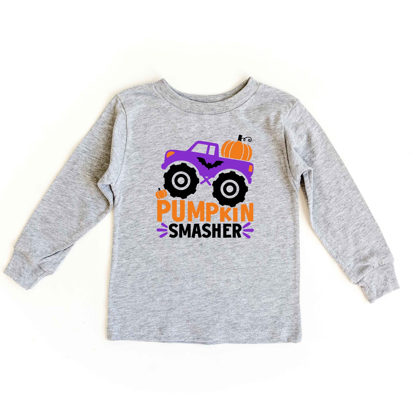 Pumpkin Smasher | Youth Graphic Long Sleeve Tee