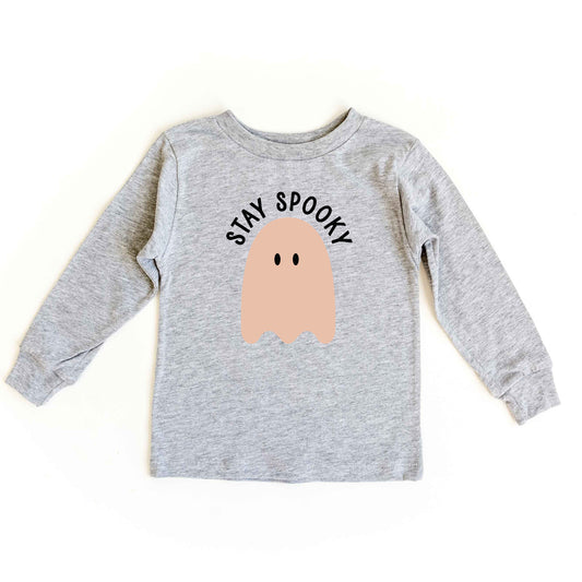 Stay Spooky Ghost | Toddler Graphic Long Sleeve Tee