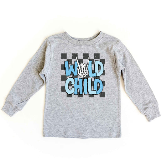 Wild Child Retro | Toddler Graphic Long Sleeve Tee