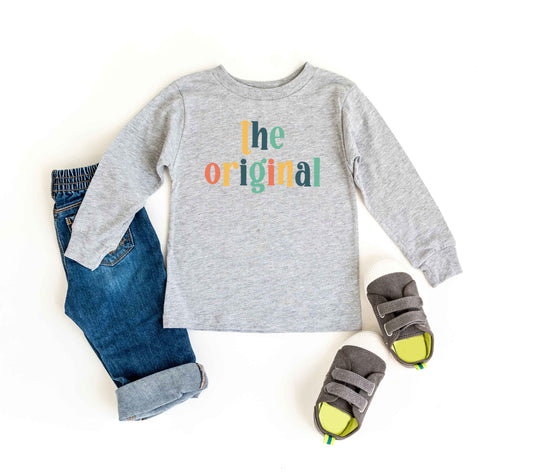 The Original Colorful | Toddler Graphic Long Sleeve Tee