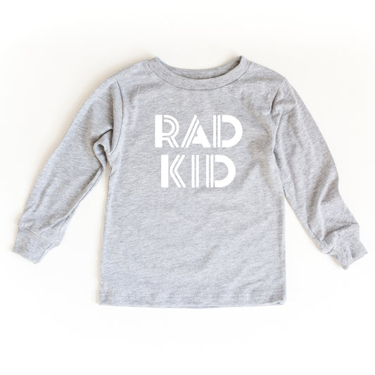 Rad Kid | Toddler Long Sleeve Tee