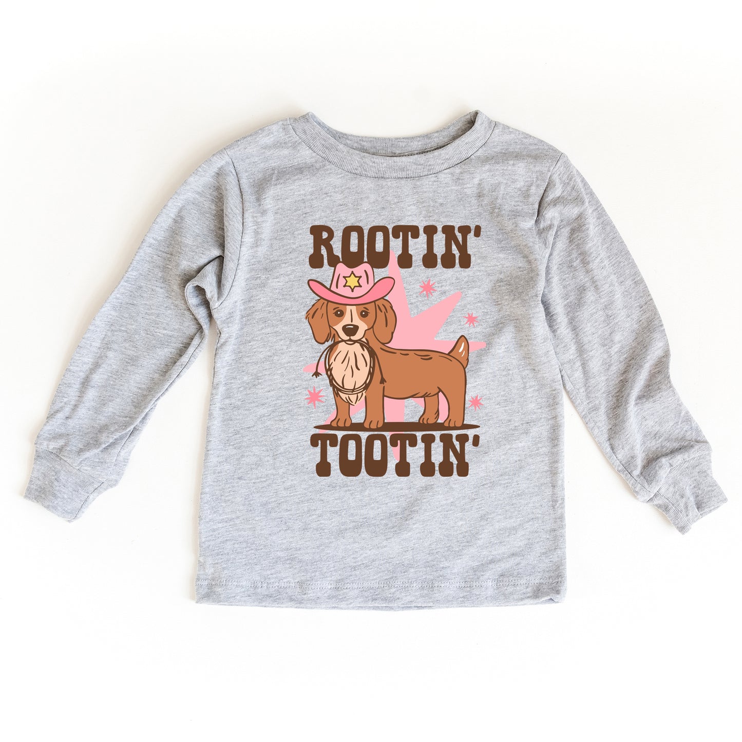 Rootin' Tootin' Dog | Toddler Long Sleeve Tee