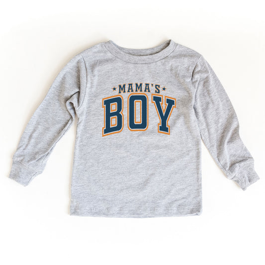 Mama's Boy Stars | Youth Long Sleeve Tee