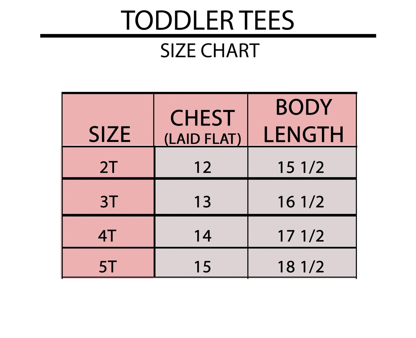 Easter Favorites Chart | Toddler Short Sleeve Crew Neck