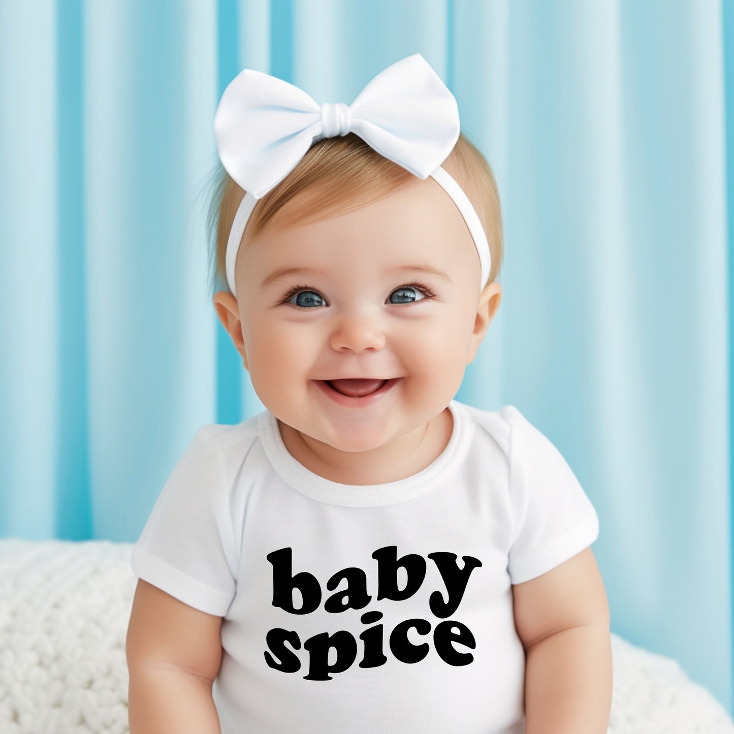 Baby Spice Bold | Baby Graphic Short Sleeve Onesie