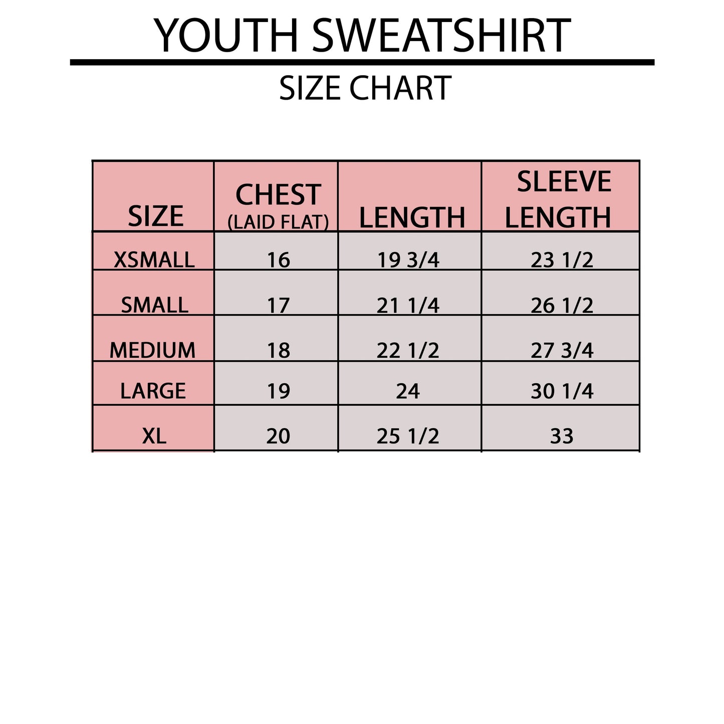 Noel Bold | Youth Graphic Sweatshirt