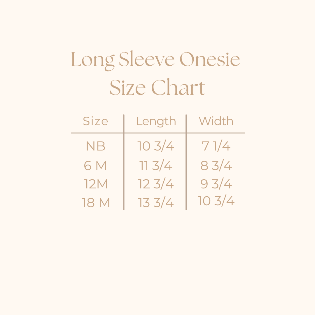 First Valentine's Cursive | Baby Graphic Long Sleeve Onesie