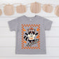 Happy Fall Racoon Skater - Youth Short Sleeve Graphic T-Shirt and Toddler Short Sleeve Graphic T-Shirt
