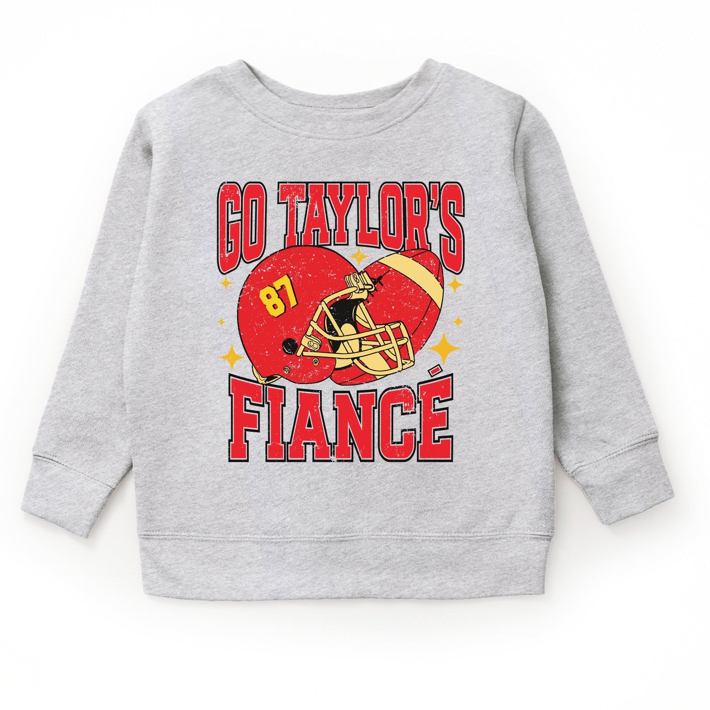 Go Taylor's Fiancé Sparkle - Kids Toddler Sweatshirt and Kids Youth Sweatshirt