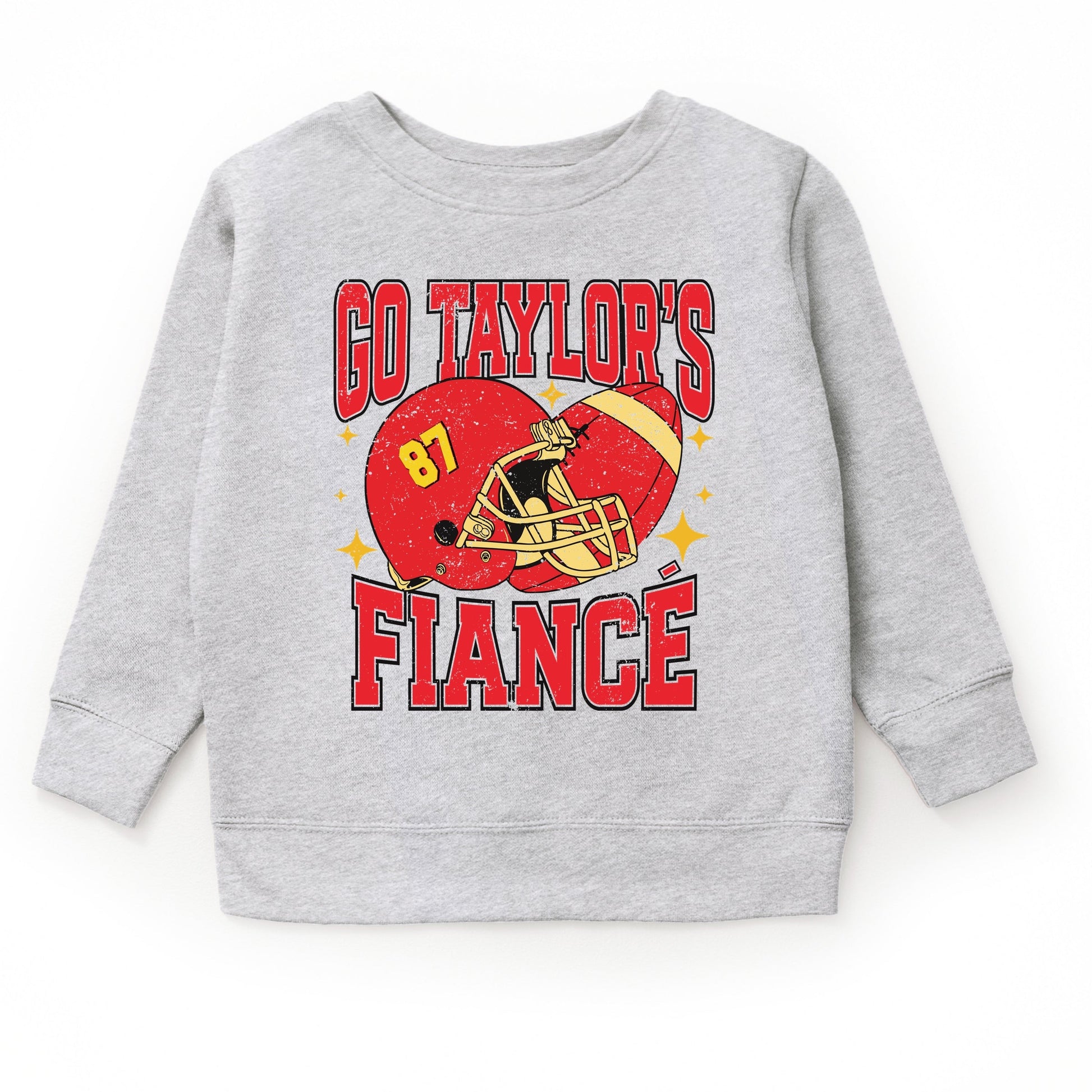 Go Taylor's Fiancé Sparkle - Kids Toddler Sweatshirt and Kids Youth Sweatshirt