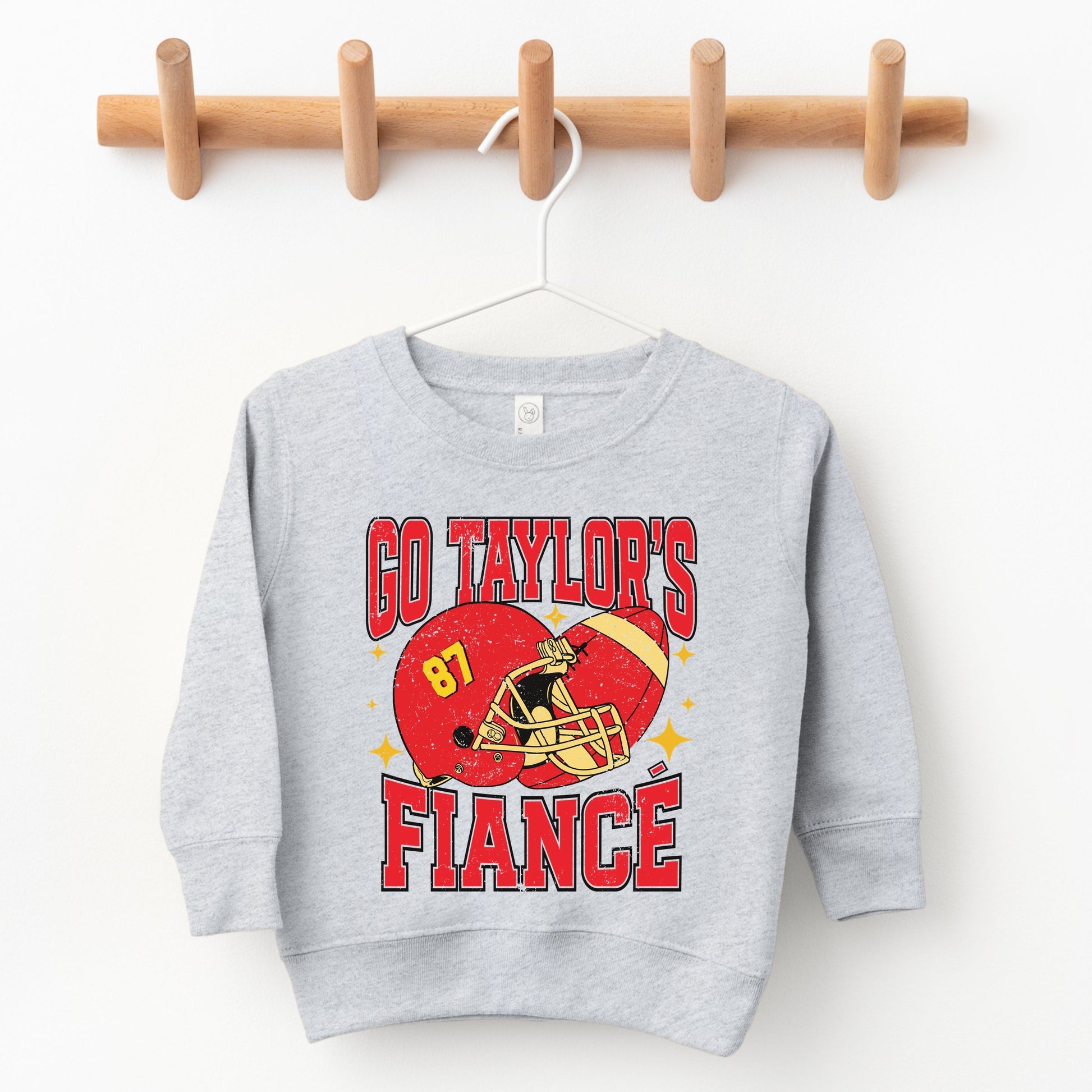 Go Taylor's Fiancé Sparkle - Kids Toddler Sweatshirt and Kids Youth Sweatshirt