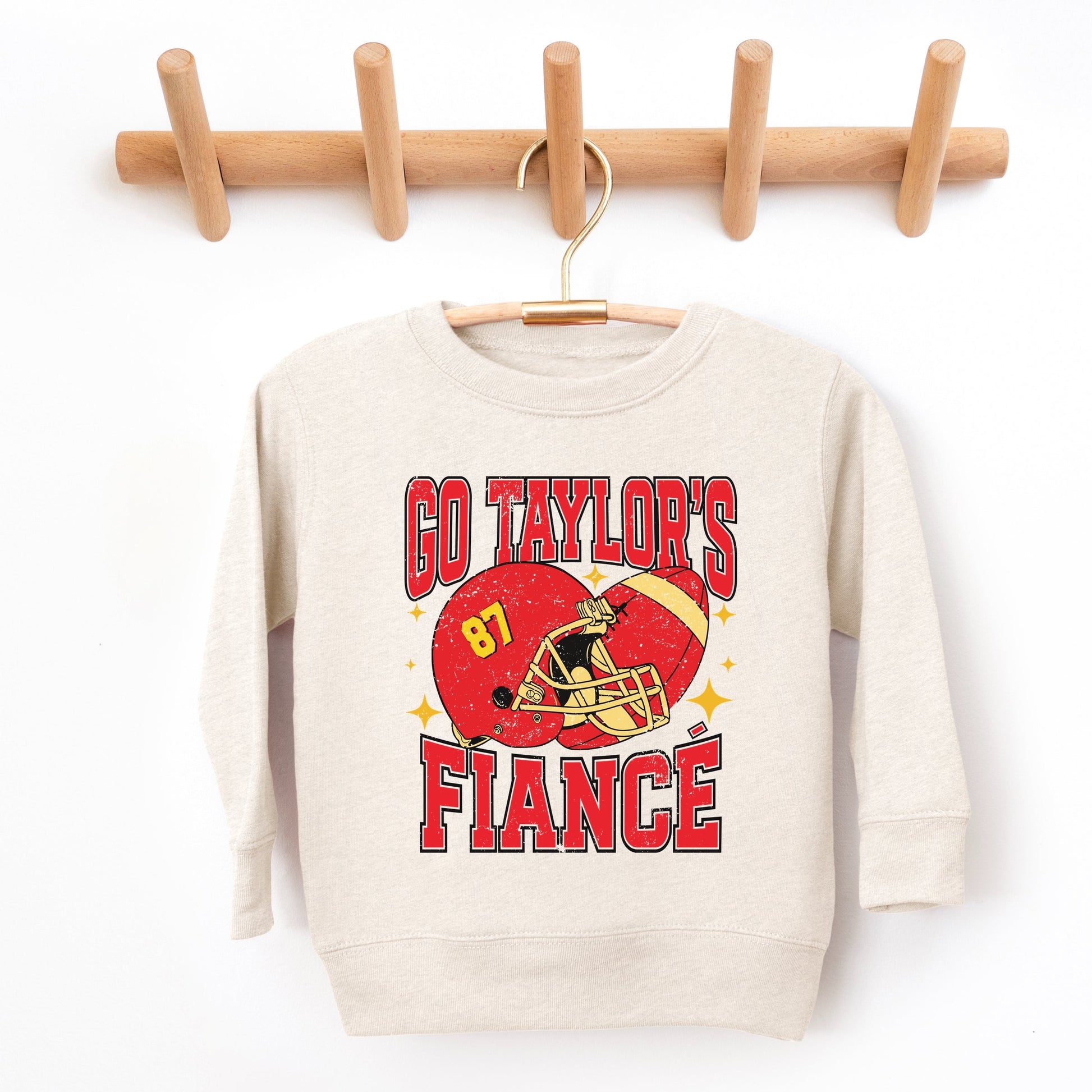 Go Taylor's Fiancé Sparkle - Kids Toddler Sweatshirt and Kids Youth Sweatshirt