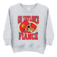 Go Taylor's Fiancé Sparkle - Kids Toddler Sweatshirt and Kids Youth Sweatshirt