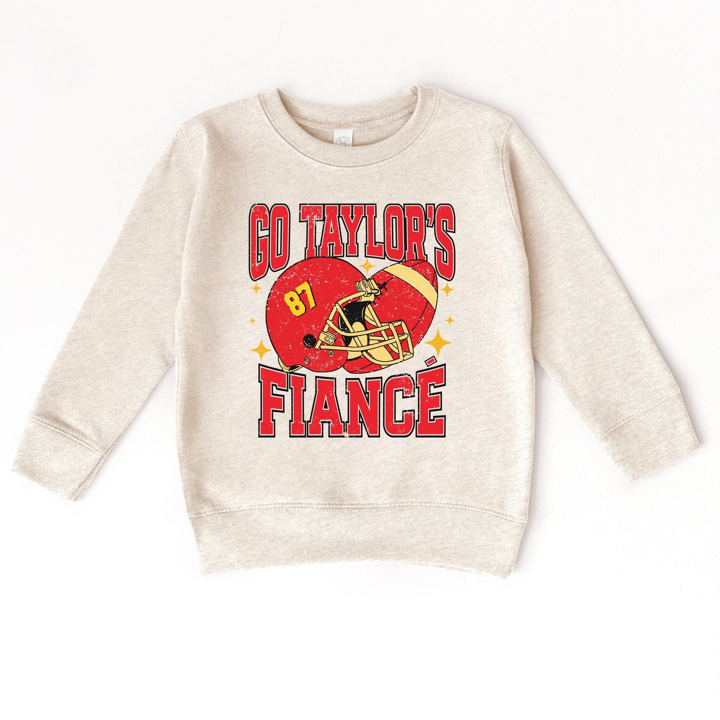 Go Taylor's Fiancé Sparkle - Kids Toddler Sweatshirt and Kids Youth Sweatshirt