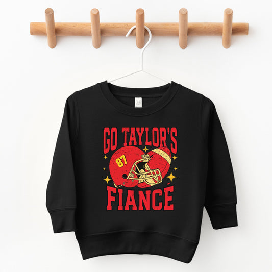 Go Taylor's Fiancé Sparkle - Kids Toddler Sweatshirt and Kids Youth Sweatshirt