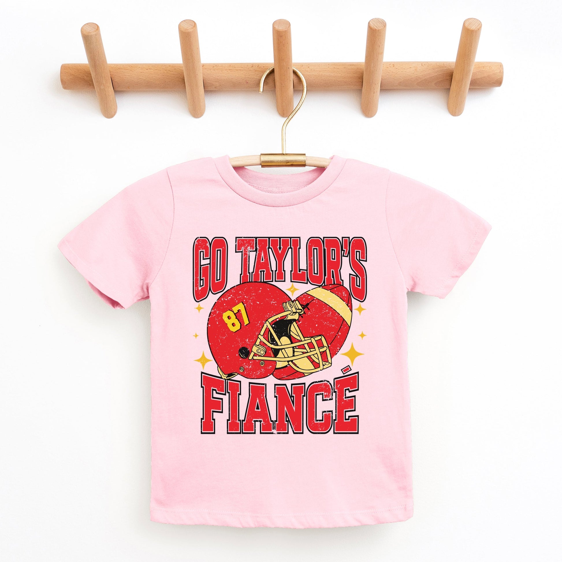 Go Taylor's Fiancé Sparkle - Kids Youth Short Sleeve Tee and Toddler Short Sleeve Tee