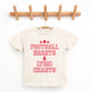 Football Hearts & Lyric Charts - Kids Youth Short Sleeve Tee and Toddler Short Sleeve Tee