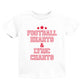 Football Hearts & Lyric Charts - Kids Youth Short Sleeve Tee and Toddler Short Sleeve Tee