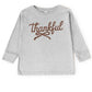 Thankful Coquette Distressed - Toddler Long Sleeve Graphic Tee and Youth Long Sleeve Graphic T-Shirt