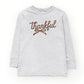Thankful Coquette Distressed - Toddler Long Sleeve Graphic Tee and Youth Long Sleeve Graphic T-Shirt