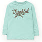 Thankful Coquette Distressed - Toddler Long Sleeve Graphic Tee and Youth Long Sleeve Graphic T-Shirt