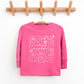 Cozy Season Coquette Icons - Toddler Long Sleeve Graphic Tee and Youth Long Sleeve Graphic T-Shirt