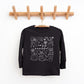 Cozy Season Coquette Icons - Toddler Long Sleeve Graphic Tee and Youth Long Sleeve Graphic T-Shirt
