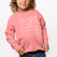 Cozy Season Coquette Icons - Toddler Graphic Sweatshirt and Youth Graphic Sweatshirt