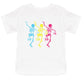 Three Skeletons Dancing Neon - Youth Short Sleeve Graphic T-Shirt and Toddler Short Sleeve Graphic T-Shirt